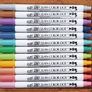 ZIG Clean Color Dot markers