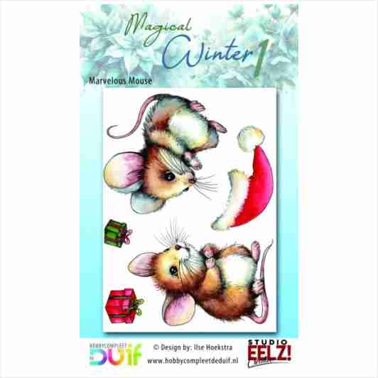 2024017_Studio-EELZ-Clear-Stamps-Magical-Winter-1-Marvelous-Mouse